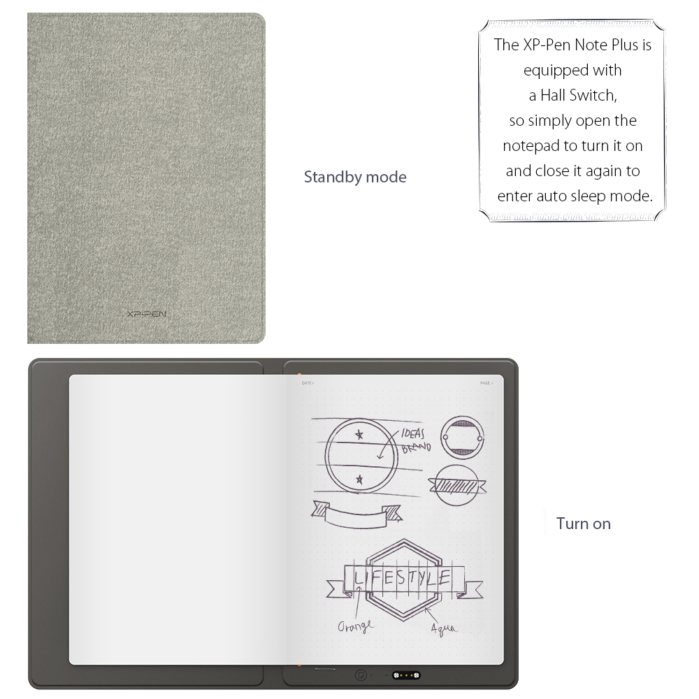 Digital Pens Input Devices XPPEN Digital Notebook Smart Writing Notebook Note Plus Computer