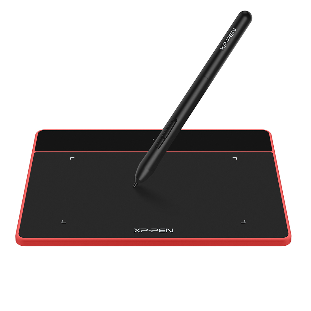 Gameplay Homeschooling Carmine Red XP-PEN Deco Fun XS Drawing Tablet 4.8 x 3 Graphic Tablets with Battery-free Stylus Digital Pen Tablet for OSU Writing Animation and Business Signature 