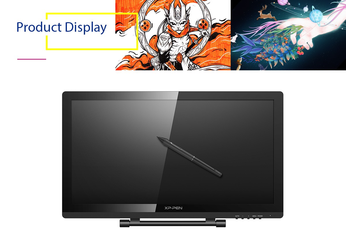 XP-Pen Artist 22 Pro Grafiktablett Pen Display Grafikmonitor Drawing ...