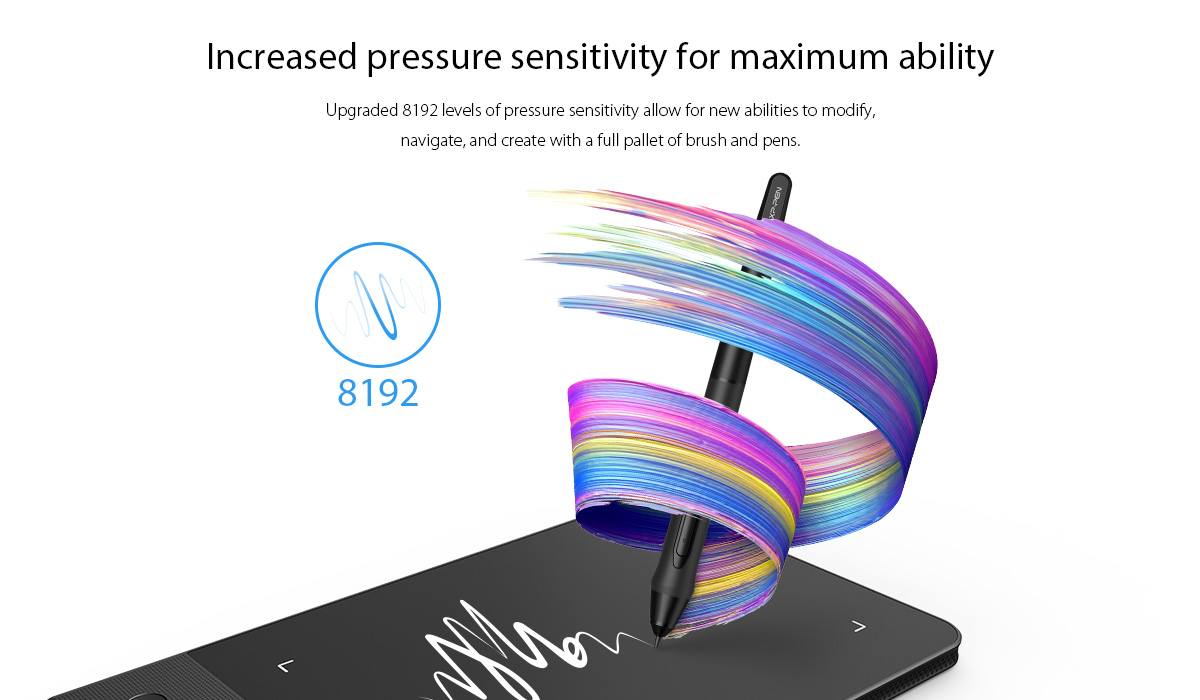 XP-PEN G640S Graphics Digital Drawing Tablet 6 Shortcut ...