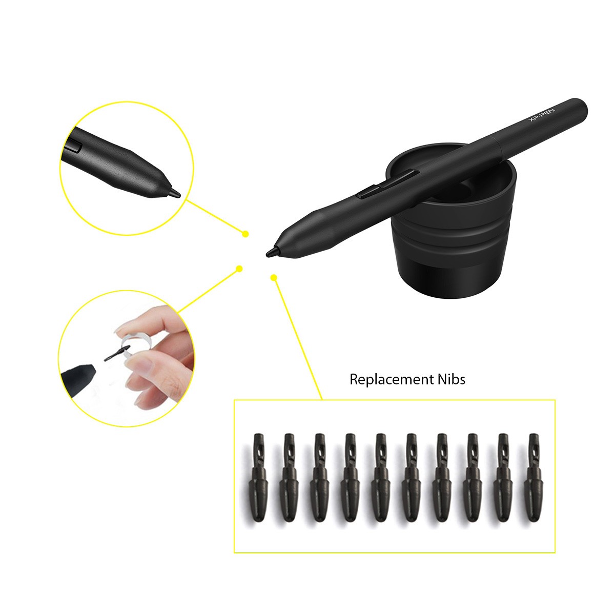 Replacement NibsPack of 100 XPPen US Official Store