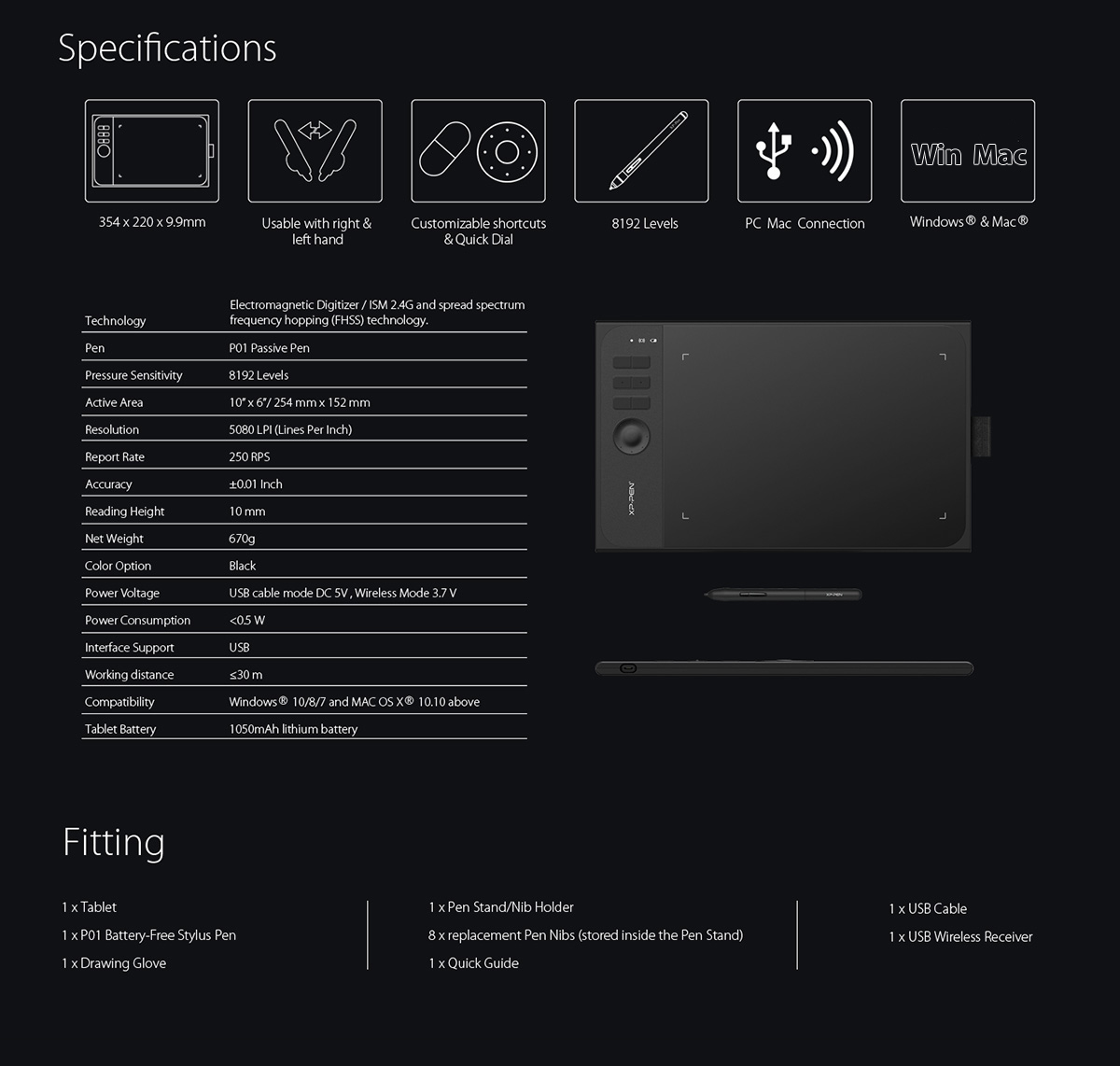 1200px x 1142px - Star 06 Wireless Graphics Art Drawing Tablet | XP-Pen Official Store