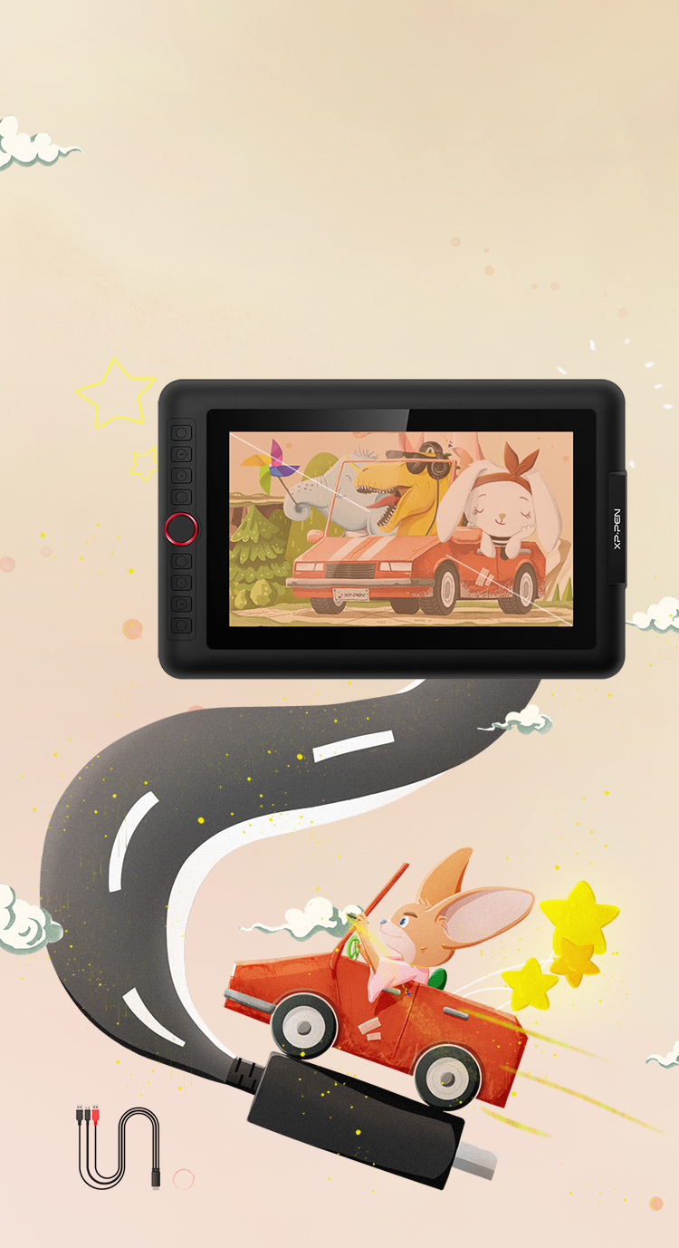 Artist 12 Pro Best budget laminated Pen Display Tablet