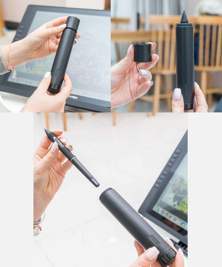  XP-Pen Artist 22E Pro tablet monitor Pen Holder and stylus 