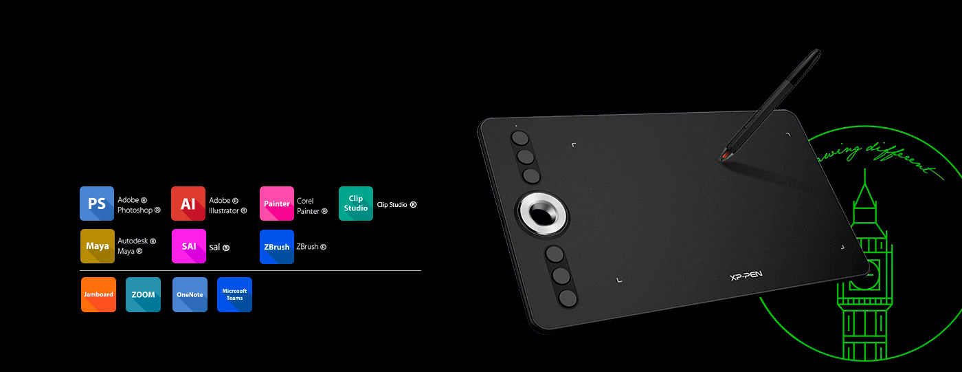 Deco 02 Graphic Drawing Animation Tablet XPPen US Official Store