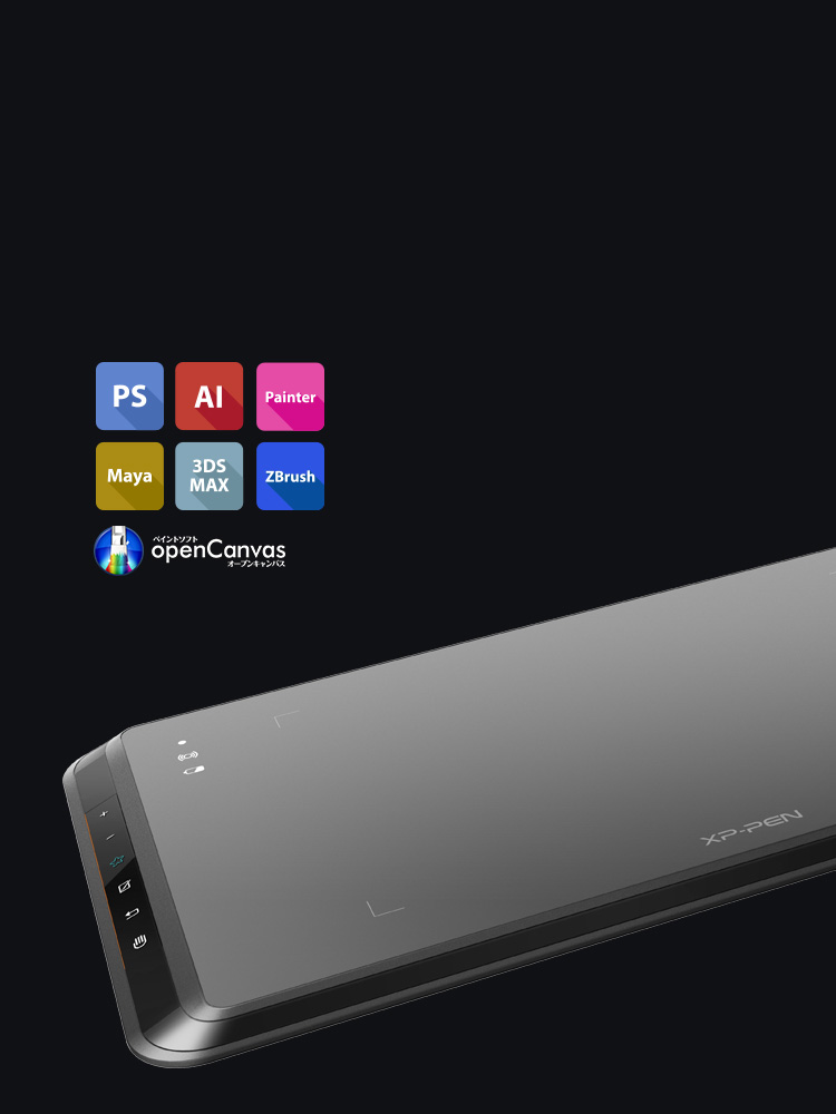 XP-Pen Star 05 good cheap drawing tablet Compatible with popular digital art software , Windows and Mac OS